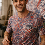 Wolrd Cup Art Mundial - USA - LIMITED EDITION - USA - J. Pollock Style - Recycled unisex sports jersey