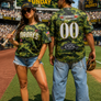 Major League Besos - Madres Top Gun - Recycled baseball jersey