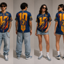 Aguilas 2055 Club America - Recycled unisex sports jersey