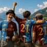 THIS IS NOT A SOCCER JERSEY -Magritte Style Belgium Soccer - Recycled unisex sports jersey