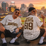 Saca La Bolsita Madres - Magic Buddha - Recycled baseball jersey
