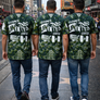 Estamos Unidos Camouflage - Recycled unisex sports jersey