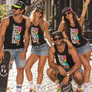 Sunday Funday Neon Graffiti - Muscle Shirt