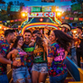Mexico Graffiti La Vida es Bella - Recycled unisex sports jersey