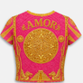 Mexico Mi Amor - All-Over Print Crop Tee