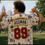 Speinfeld Jersey Homage to Seinfeld ASSMAN - Recycled baseball jersey