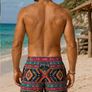 Navajo SPƎNGLISH (ñ) Style - Recycled Swim Trunks