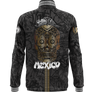 SPENGLISH Mexico Soccer Track Jacket Mexico National Team Seleccion Mexicana USA - Dia de los Muertos Oro Gold Day of the Dead