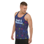 Cool & Mexican Acapulco Chairs - Unisex Tank Top