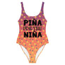 Piña for the Niña - Cool & Mexican - One-Piece Swimsuit