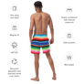 Cool & Mexican Poncho - All-Over Print Recycled Swim Trunks