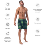 Cool & Mexican Neon Cacti - All-Over Print Recycled Swim Trunks