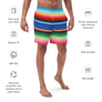 Cool & Mexican Poncho - All-Over Print Recycled Swim Trunks