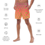 Cool & Mexican Sunset Cacti - All-Over Print Recycled Swim Trunks