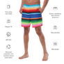 Cool & Mexican Poncho - All-Over Print Recycled Swim Trunks