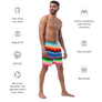 Cool & Mexican Poncho - All-Over Print Recycled Swim Trunks