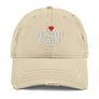 I (heart) Jewish Girls - Distressed Dad Hat