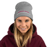 Insta life Isn't Reality - Embroidered Beanie