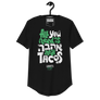 All you need is Ahava and Tacos - Men's Curved Hem T-Shirt