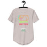 Disco Burrito - Men's Curved Hem T-Shirt
