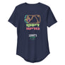 Disco Burrito - Men's Curved Hem T-Shirt