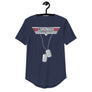 TOP CORONADO Nicky Rottens - Men's Curved Hem T-Shirt
