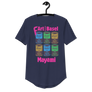 fArt Basel l Mayami - Men's Curved Hem T-Shirt