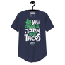 All you need is Ahava and Tacos - Men's Curved Hem T-Shirt