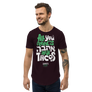 All you need is Ahava and Tacos - Men's Curved Hem T-Shirt