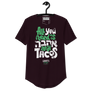 All you need is Ahava and Tacos - Men's Curved Hem T-Shirt