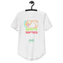 Disco Burrito - Men's Curved Hem T-Shirt