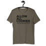 Allow all cookies - Unisex t-shirt