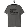 Allow all cookies - Unisex t-shirt