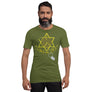 IDF Israel defense forces Peace and Love - Unisex t-shirt
