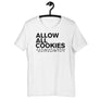 Allow all cookies - Unisex t-shirt