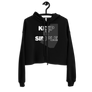 keep it simple - nutriish - Crop Hoodie
