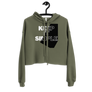 keep it simple - nutriish - Crop Hoodie