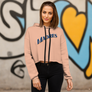 MADRES - san diego - Crop Hoodie
