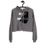 keep it simple - nutriish - Crop Hoodie