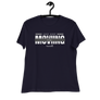 just keep moving loving - nutriish- Women's Relaxed T-Shirt