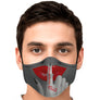 Gossip Kills shhh - face mask