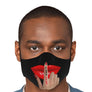Lashon hara shhhhh - face mask