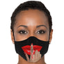 Lashon hara shhhhh - face mask