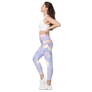 CELESTIAL HOUSE - Crossover leggings with pockets