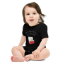 Don't be mad at me cuz I'm a little cooler - Baby short sleeve one piece