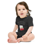 Don't be mad at me cuz I'm a little cooler - Baby short sleeve one piece