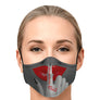 Gossip Kills shhh - face mask