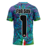 EL TRI - MEXICO - LIMITED EDITION - MEX PSYCHO FUN GUY 🍄 TRIPPY TECHNO - FAN JERSEY