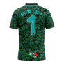 EL TRI - MEXICO - LIMITED EDITION - MEX PSYCHO FUN GUY ๐ HONGUITOS GREEN - FAN JERSEY