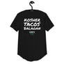 KOSHER TACOS BALAGAN - Men's Curved Hem T-Shirt